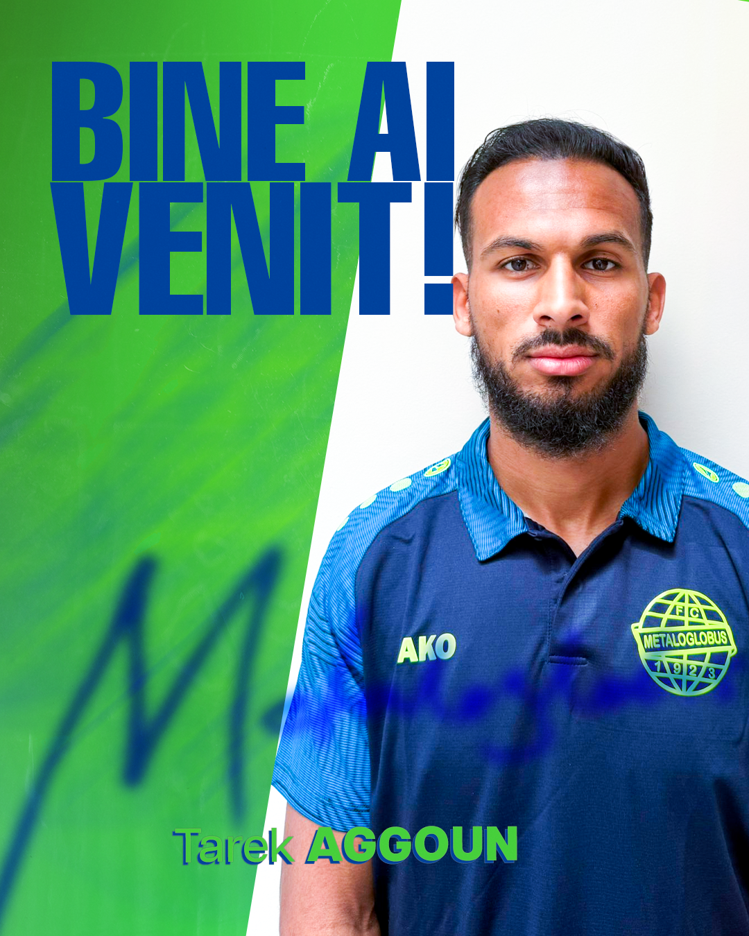 Bine ai venit, Tarek Aggoun! Bine ai venit